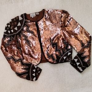 Silver Mesa Sequin Equestrian Show Jacket